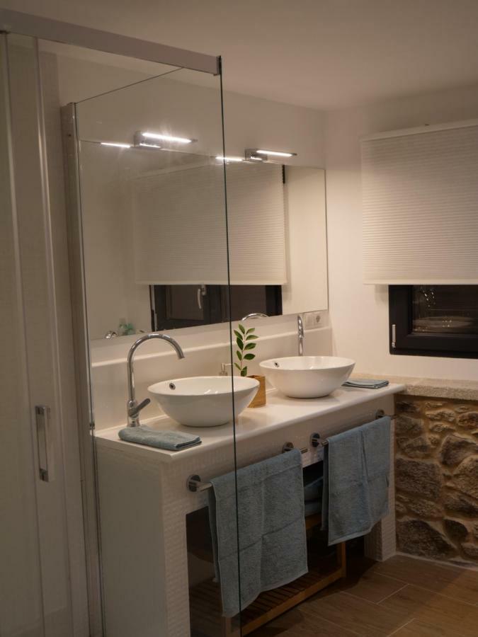 Villa Casinas Marineiras Portosín Esterno foto